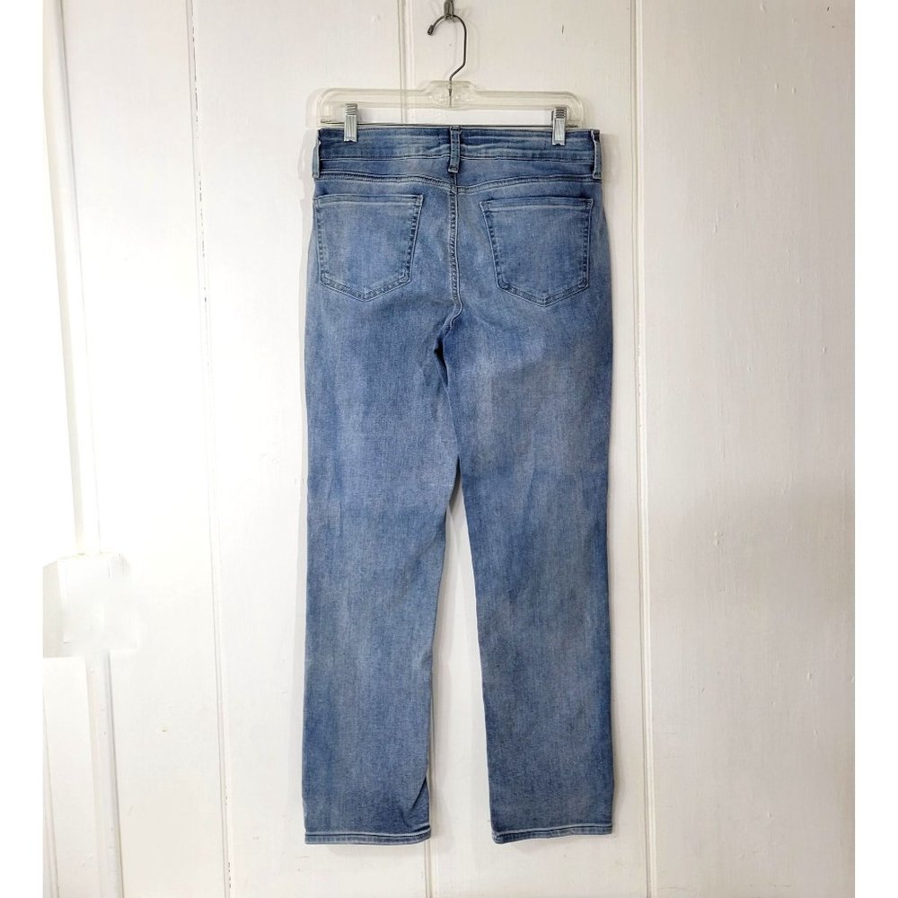 NYDJ Marilyn Straight Jeans Light Wash - Picture 2 of 3